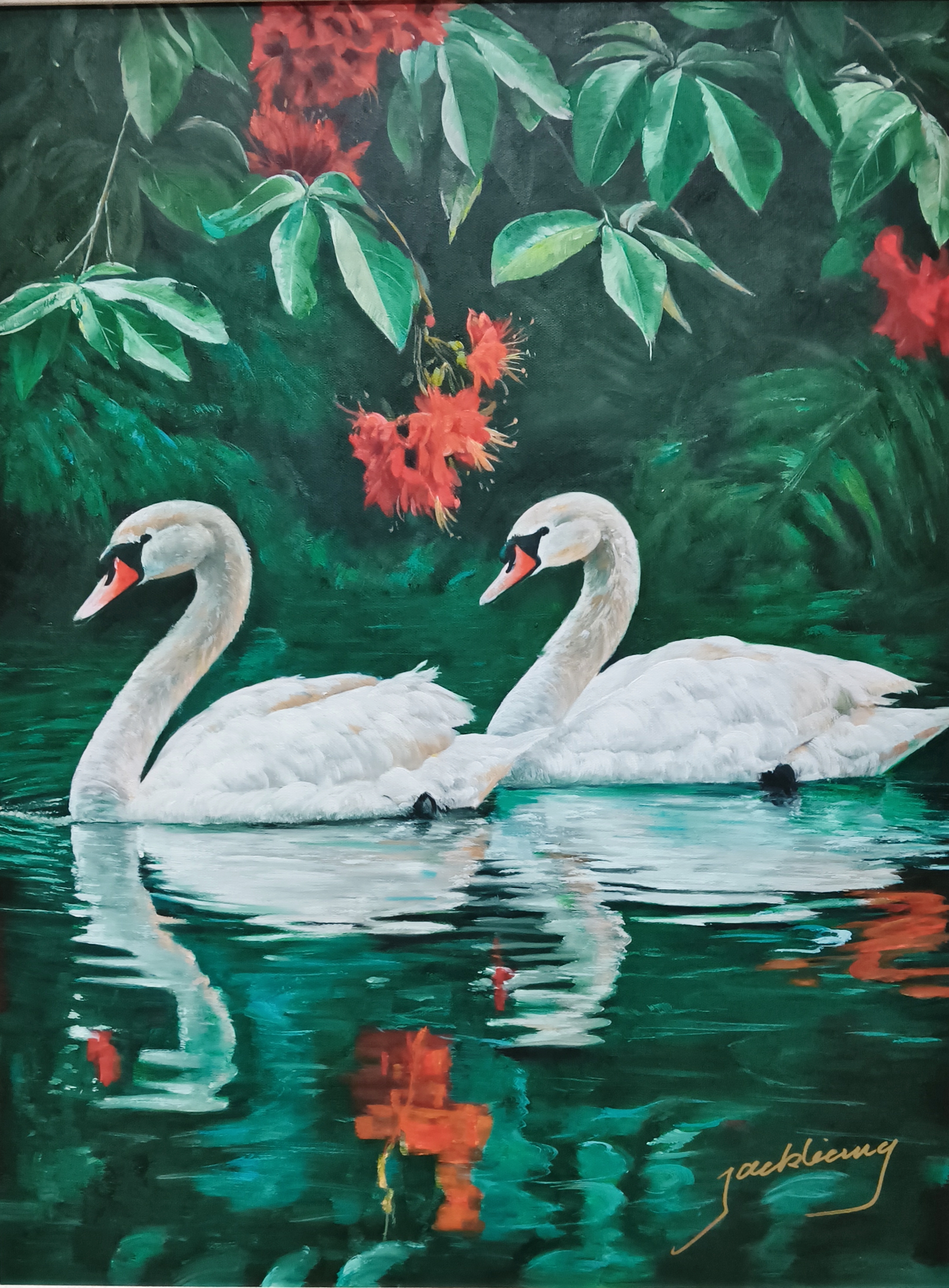 墨韵传情,艺聚桃源——书画艺术展开幕